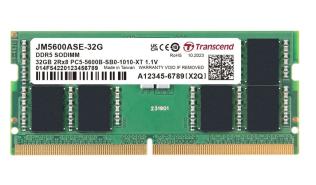 SO-DIMM DDR5 32GB 5600 MHz Transcend CL46 1.1V [JM5600ASE-32G]