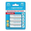 Esperanza akumulatory AA 2000 mAh Ni-MH (4 szt.) (biały) [EZA104W]