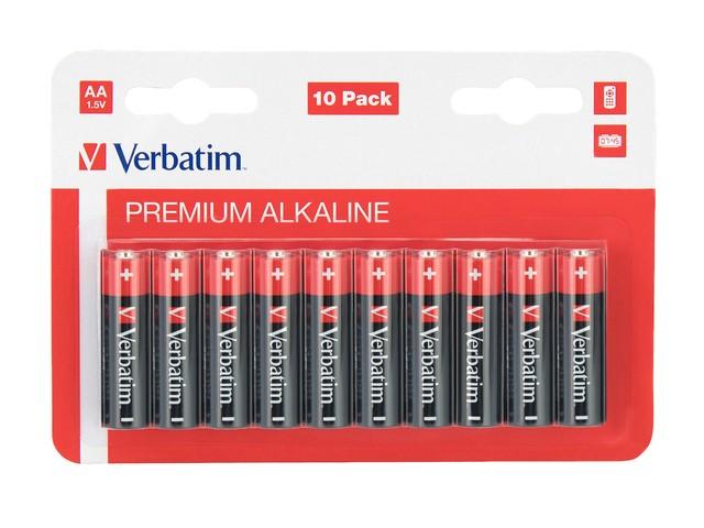 Bateria Verbatim AA LR6 Alkaliczna Blister (10 szt.) [49875]