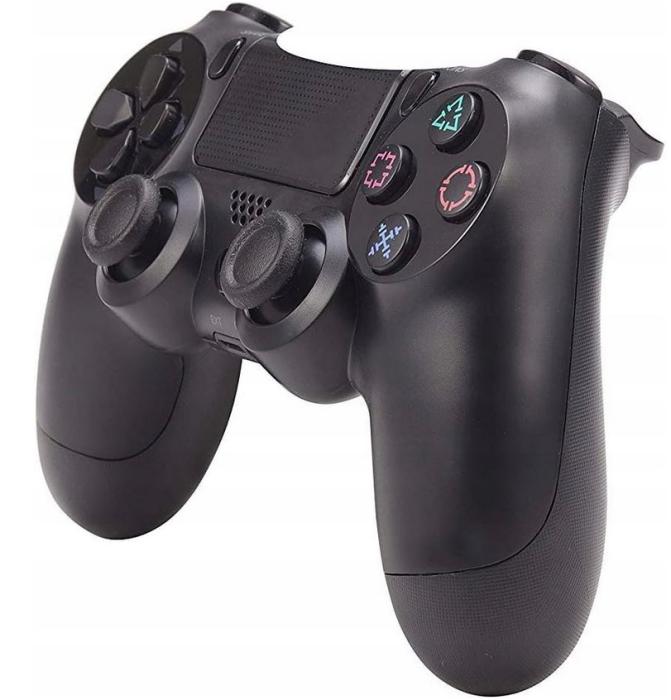 Gamepad doSony PS4 Dualshock 4 PS4 / PS4 Slim / PS4 PRO / PC bezprzewodowy czarny (Bluetooth / USB) (zamiennik) [HSY-016]