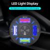 Tkey Ładowarka samochodowa QuickCharge 3.0 (QC 3.0) LED (12-32V) (9V/12V 1.8A, 5V 7A) 48W 4xUSB [BK-358]