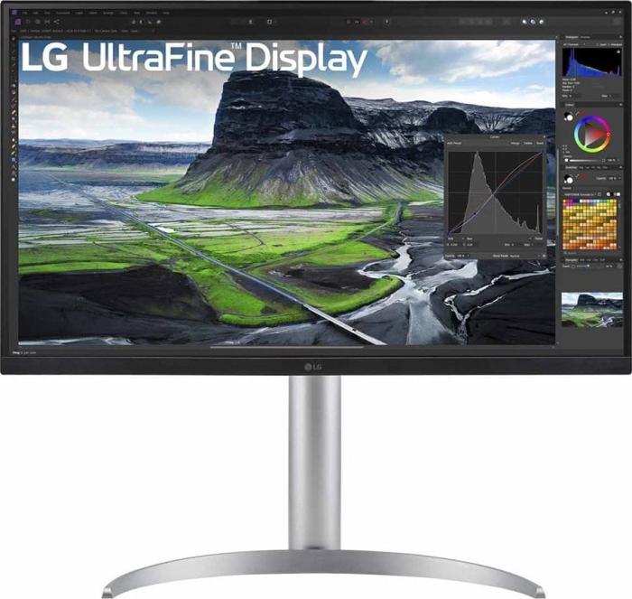 27’’ LG 27UQ850-W (IPS LED, 3840x2160, 400, 5ms, 60Hz) (2xHDMI, DP, 2xUSB-3.0, USB-C, Audio) pivot, głośniki (2x5W), czarny