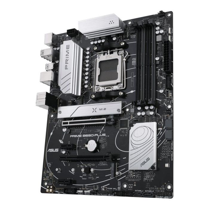 Asus PRIME B650-PLUS (AMD B650) [AM5, 4xDDR5 do 7600MHz, (HDMI 2.1, DP 1.4) (2xM.2, 1xPCIe 4.0 x16, 1xPCIe 4.0 x16 (x4), 2xPCIe 4.0 x1), ATX]