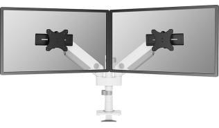 Uchwyt biurkowy na 2 monitory Neomounts 24-34 22kg (biały) [DS65S-950WH2]
