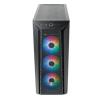 CoolerMaster MasterBOX 520 Mesh Blackout Edition (szkło hartowane) (1x USB 3.2 Gen1, 1x USB-C 3.2 Gen2) (3x2.5, 2x3.5) [MB520-KGNN-SNO]