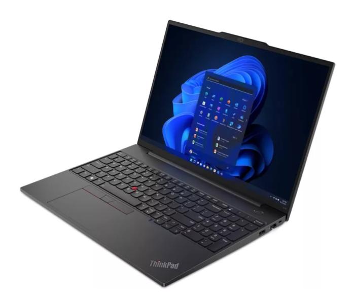 Lenovo ThinkPad E16 G1 [21JN005VPB] Intel Core i3-1315U 16inch WUXGA AG 8GB 512GB SSD M.2 UMA 2X2AX + BT FPR W11P 1Y Premier