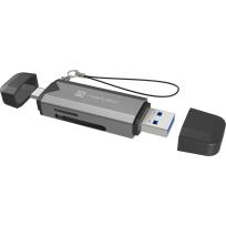 Natec Scarab 3 USB-A 3.0/USB-C (SD, microSD (T-Flash), SDHC, microSDHC, SDXC, microSDXC) [NCZ-2262]