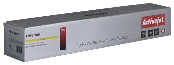 ATM-328YN - toner Activejet ATM-328YN (zamiennik Konica Minolta TN328Y; Supreme; 28000 stron; żółty) (Konica Minolta Bizhub C250i, C300i, C360i, C7130i)