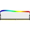 DDR4 32GB (2x16GB) 3600 MHz Kingston FURY Beast White RGB CL18 18-22-22 1.35V [KF436C18BWAK2/32]