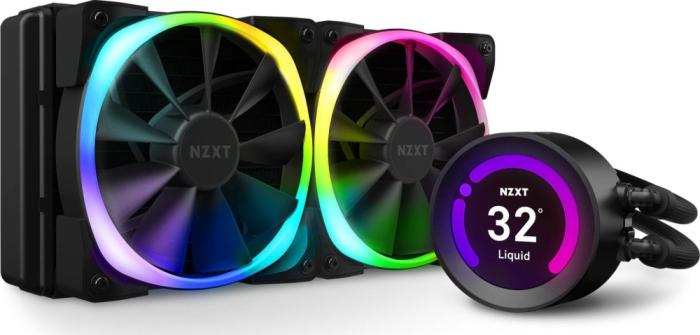NZXT Kraken Z53 240mm LCD podświetlane wentylatory i pompa (wodne) [RL-KRZ53-R1]