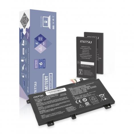 Mitsu bateria Asus TUF Gaming FX504 FX505 FX80G 11.4V, 3900mAh (44Wh) 3 ogniwa [BC/AS-FX504]