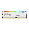 DDR5 64GB (2x32GB) 5600 MHz Kingston Fury Beast White RGB XMP CL40 40-40-40 1.25V [KF556C40BWAK2-64]