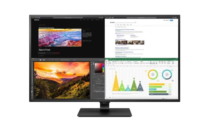 43’’ LG 43UN700P-B (IPS LED, 3840x2160, 400, 8ms, 60Hz) (2xHDMI 2.0, 2xHDMI 1.4, DP 1.4, USB-C 3.0 alt DP) głośniki, czarny