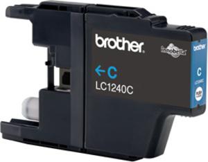 LC1240C - cyan, oryginalny wkład z atramentem Brother, 8,5 ml, wydajność 600 stron (DCP-J525W, J725DW, J925DW, MFC-J6910, J430W, J825DW, J6910DW, J6510DW, J5910DW, J5910D, J625DW)