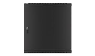 Lanberg szafa rack wisząca 19 12U 600X450 drzwi metalowe (czarny) [WF01-6412-00B]