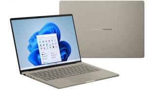 Asus Zenbook A14 OLED [UX3407QA-QD307W] 8-Core Qualcomm Snapdragon X X1-26-100 /14 1920x1200 błyszcząca OLED 400nits / 32GB / 512GB / Qualcomm Adreno / pk białe / 0.98kg / Win11Home (beżowy)