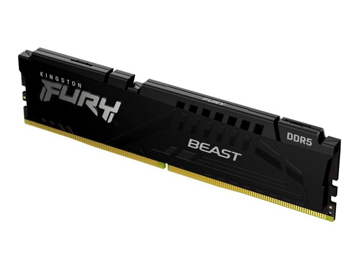 DDR5 8GB 5200 MHz Kingston Fury Beast Black CL40 40-40-40 1.25V [KF552C40BB-8]