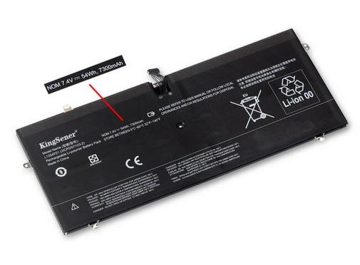 Replacement bateria Lenovo Yoga 2 Pro 13 7.4V, 7300mAh (czarny) [121500156 2ICP5, 57, 128-2 L13S4P21 2CP5, 57, 123-2]