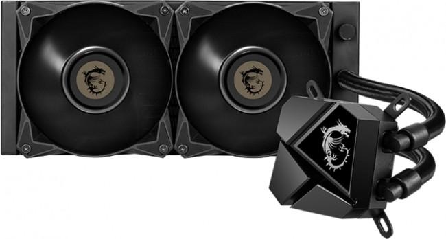 MSI MAG CoreLiquid P240 CPU Cooler (2x120 mm, 4-pin PWM) (wodne) [306-7ZW2P11-813]