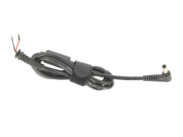 Wtyk z kablem do notebooków Acer, Asus, Toshiba, Fujitsu - Siemens itp. wtyczka 5.5x2.5mm kątowy (gruby 135W) [DC-LIT1971]
