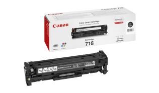 CRG-718 Black (2662B002) oryginalny toner Canon, 3400 str. (Canon imageCLASS LBP7200CDN, MF8350Cdn, i-SENSYS LBP7200Cdn, MF8330CDN, MF8350CDN, Laser Shot LBP-7200Cdn, Satera MF8330Cdn, MF8350CDN)