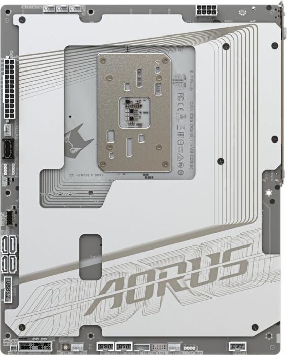 Gigabyte B650E AORUS STEALTH ICE (AMD B650E) [AM5, 4xDDR5 do 8000MHz, (HDMI 2.1, DP 1.4) (2xM.2, 1xPCIe 5.0 x16), WiFi 6E, BT 5.3, micro ATX]