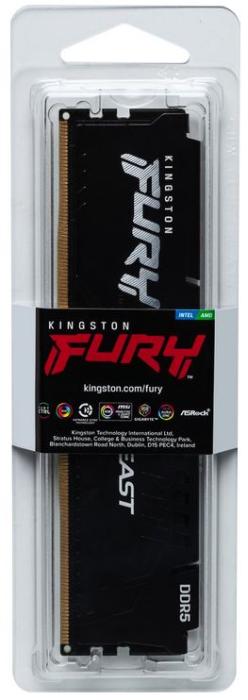 DDR5 8GB 6000 MHz Kingston Fury Beast Black EXPO CL30 30-36-36 1.4V [KF560C30BBE-8]