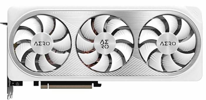 GeForce PCI-E RTX4070 Gigabyte 12GB GDDR6X Aero OC [GV-N4070AERO OC-12GD] (1xHDMI 2.1a, 3xDP 1.4a) (192-bit, PCI-E 4.0)