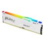 DDR5 32GB 5200 MHz Kingston Fury Beast White RGB XMP CL40 40-40-40 1.25V [KF552C40BWA-32]