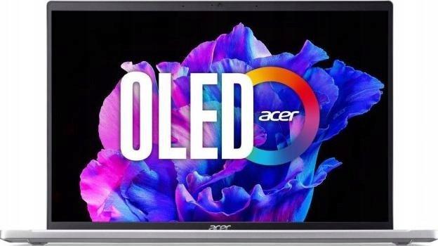 Acer Swift Go 14 SFG14-73 [NX.KSGEP.002] 16-Core Intel Ultra 7 155H/14 2880x1800 błyszcząca OLED/32GB LPDDR5x/1TB/Intel Arc/pk white/1.32kg/Win11Home (szary)