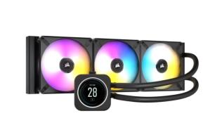 Corsair iCUE H150i ELITE RGB 3x120mm LCD Display [CW-9060062-WW]