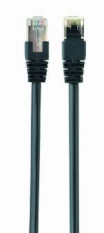 Gembird (0.5m) FTP cat. 5e RJ45 Kabel sieciowy (Patchcord) (czarny) [PP22-0.5M/BK]