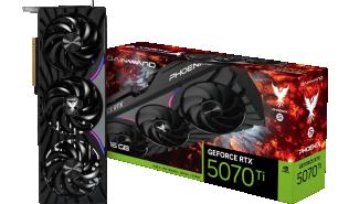 GeForce RTX5070Ti Gainward 16GB GDDR7 Phoenix-S GS [NE7507TS19T2-GB2031K] (1xHDMI 2.1b, 3xDP 2.1b) (256-bit, PCIe 5.0)