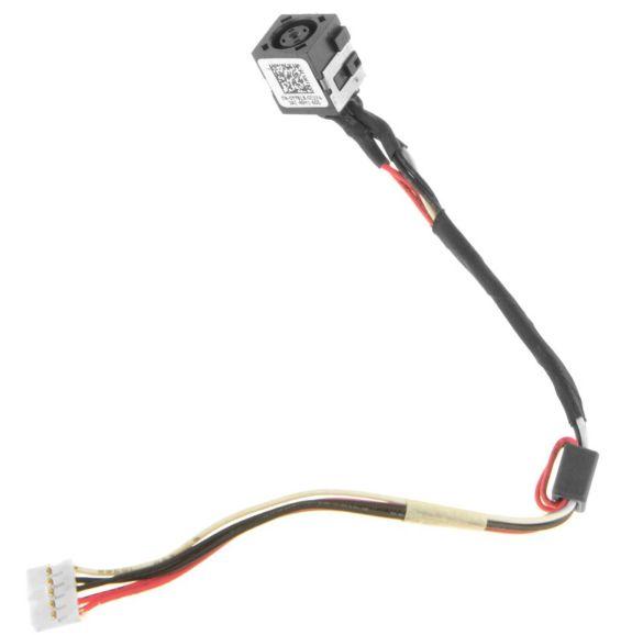 Gniazdo zasilania z kablem do wtyczki 7.4x5.0mm do notebooków Dell Inspiron 15 2521 3521 3531 3537 5521 5537 5721 / 5Pin dł. 17cm [DC30100M900 yf81x 0yf81x]