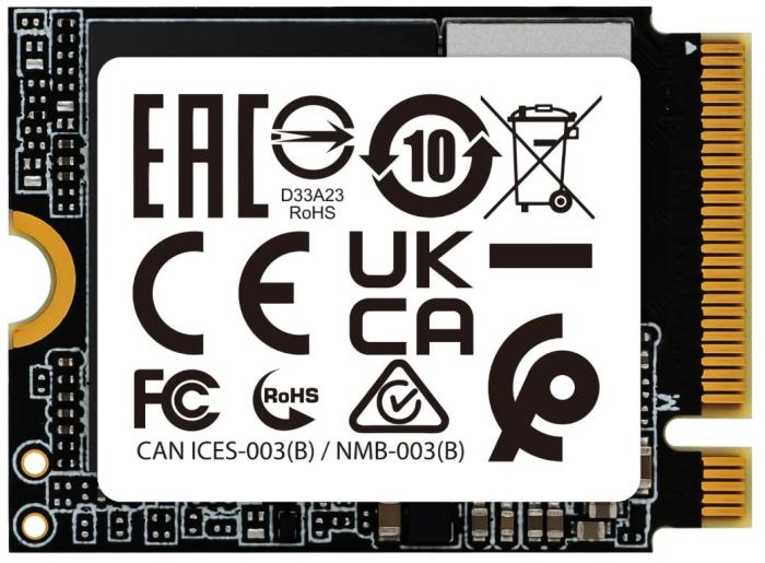 Adata XPG Gammix S55 2TB SSD M.2 2230 PCIe Gen4x4 NVMe TLC (TBW 450TB) (5000/3200 MB/s) [SGAMMIXS55-2T-C]