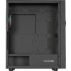 Genesis Diaxid 605 ARGB (czarny) (szkło hartowane) (1x USB 3.1, 2x USB 3.0) (3x2.5, 2x3.5) [NPC-2172]