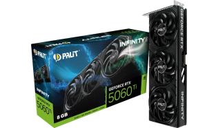 GeForce RTX5060Ti Palit 8GB GDDR7 Infinity 3 [NE7506T019P1-GB2062S] (1xHDMI 2.1b, 3xDP 2.1b) (128-bit, PCIe 5.0)
