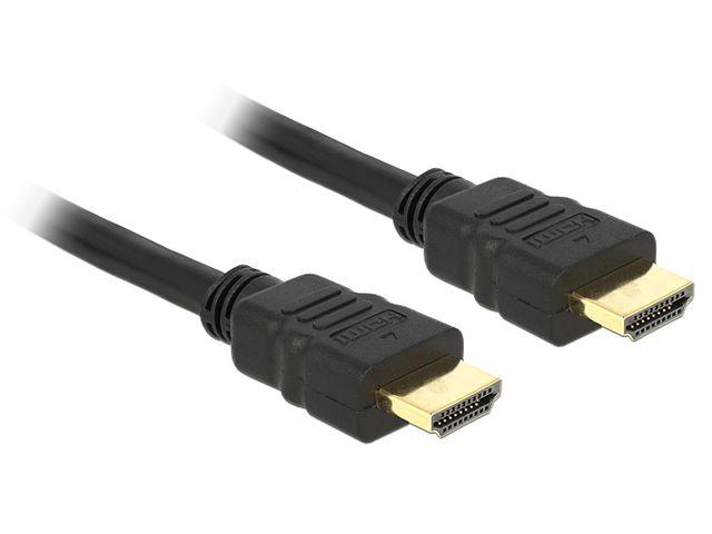 Delock Kabel HDMI M / HDMI M v1.4 High Speed Ehernet (2m) [84407]