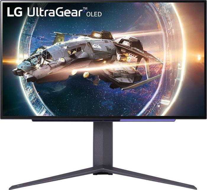 27’’ LG 27GR95QE-B (IPS LED, 2560x1440, 1000, 0.03ms, 240Hz) (2xHDMI, DP, USB 3.0) czarny
