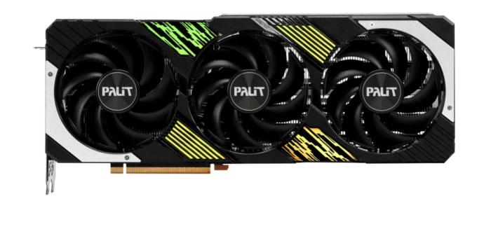 GeForce PCI-E RTX4080 Super Palit 16GB GDDR6X GamingPro OC [NED408ST19T2-1032A] (1xHDMI 2.1, 3xDP 1.4a) (256-bit, PCI-E 4.0)