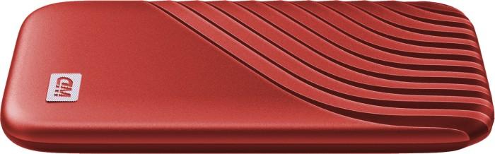 WD MY Passport SSD 500GB USB-C 3.2 Gen1 (czerwony) (1050/1000MB/s) [WDBAGF5000ARD-WESN]
