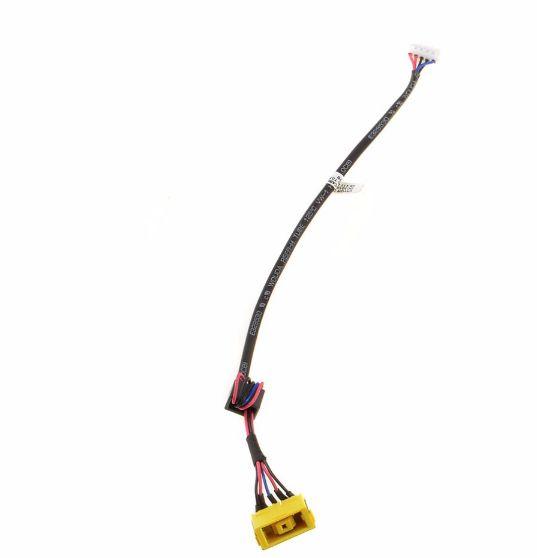 Gniazdo zasilania z kablem do wtyczki prostokątnej do notebooków Lenovo G400s, G405s, G410s, G500s, G505s, G510s [90202871, 90202872, DC30100NW00, DC30100NX00, DC30100P200, DC30100PC00 / G1297]