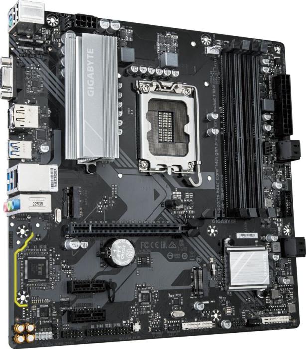 Gigabyte B760M D3HP DDR4 (Intel B760) [S1700, 4xDDR4 do 5333MHz, (VGA, HDMI 2.1, 1xDP 1.2) (2xM.2, 1xPCIe 4.0 x16, 2xPCIe 3.0 x1), micro ATX]