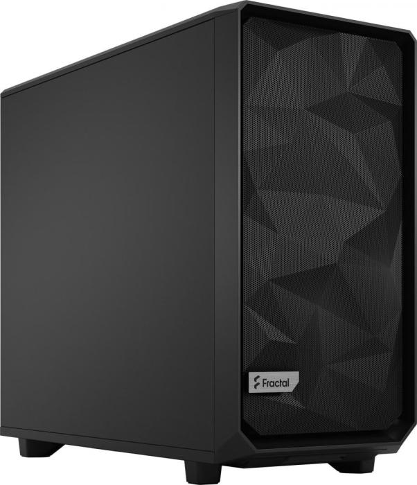 Fractal Design Meshify 2 Black Solid (metal) (1x USB-C 3.1, 2x USB 3.1) (2x2.5, 6x3.5) [FD-C-MES2A-01]