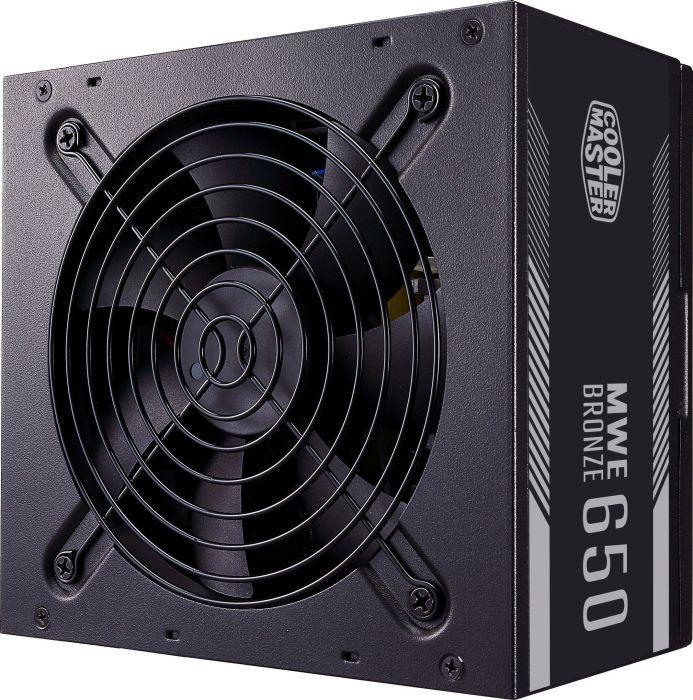 Cooler Master MWE (650W) V2 (1x120mm) 80+Bronze (CPU 1x4+4) (PCI-E 4x6+2) (4xMolex, 8xSATA) [MPE-6501-ACAAB-EU]
