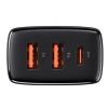 Baseus Quick Charge 3.0 PD uniwersalna ładowarka (zasilacz) sieciowa 230V / 2xUSB, 1xUSB-C (max. 5V 3A 30W) [CCXJ-E01]