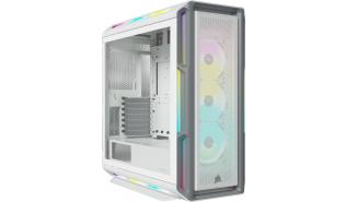 Corsair iCUE 5000T RGB Mid-Tower ATX Tempered Glass White (szkło hartowane) (1x USB-C 3.1, 4x USB 3.0) [CC-9011231-WW]