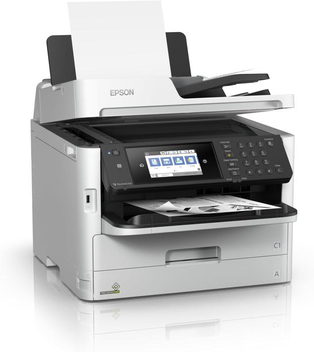 Epson WorkForce Pro WF-M5799DWF (drukarka, skaner, kopiarka, faks, ADF) (USB 2.0, LAN, WiFi, NFC) C11CJ05401