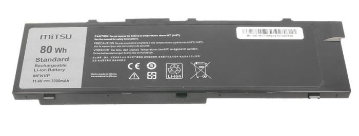 Mitsu bateria Dell Precision M7510, M7710 11.4V, 7000mAh [BC/DE-M7710]