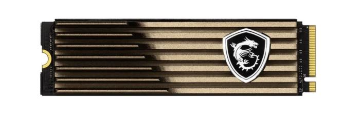 MSI Spatium M480 Pro Heatsink 1TB SSD M.2 2280 PCIe Gen4x4 NVMe (7400/6000 MB/s) [S78-440L1J0-P83]